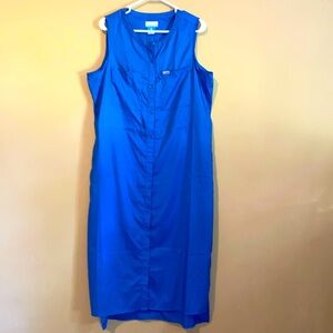 Columbia PFG Bright Blue Outdoor dress.